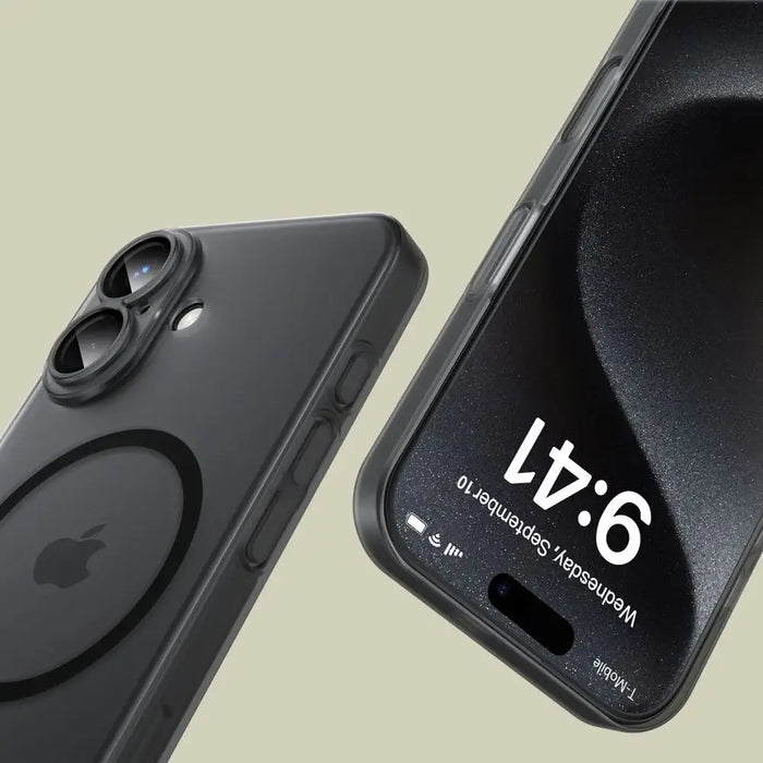 Калъф Tech-Protect MagSlim MagSafe за iPhone 15 Pro - черен
