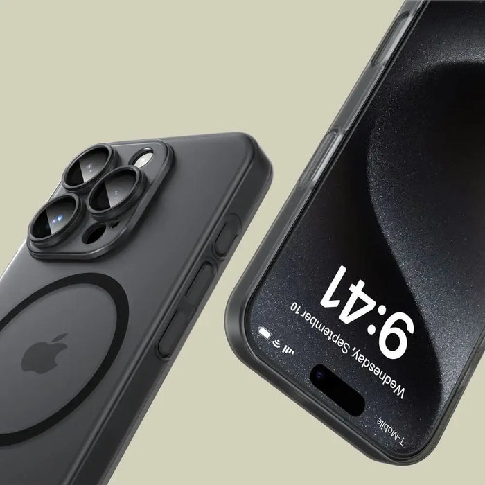 Калъф Tech-Protect MagSlim MagSafe за iPhone 16e - черен мат