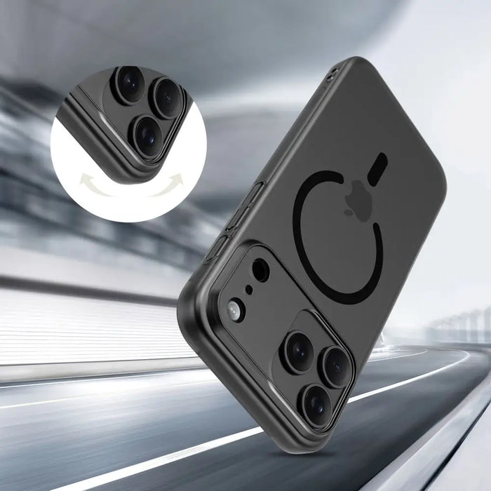 Калъф Tech-Protect MagSlim MagSafe за iPhone 17 - черен мат