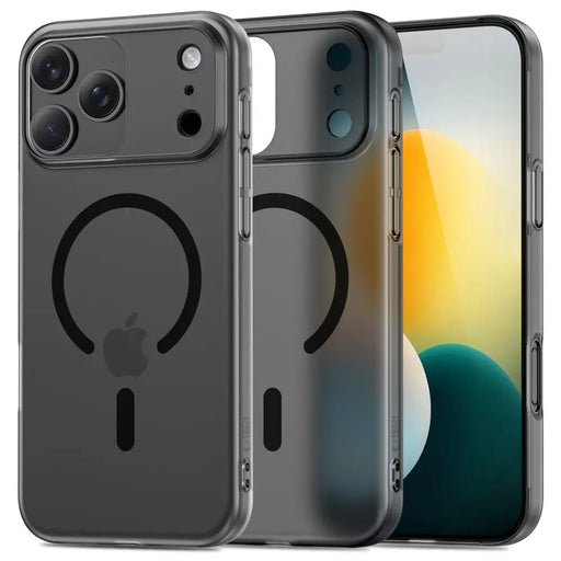 Калъф Tech-Protect MagSlim MagSafe за iPhone 17 - черен мат