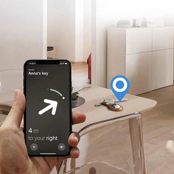 Калъф Tech-Protect NaturalFit за Apple AirTag 1/2 - кафяв