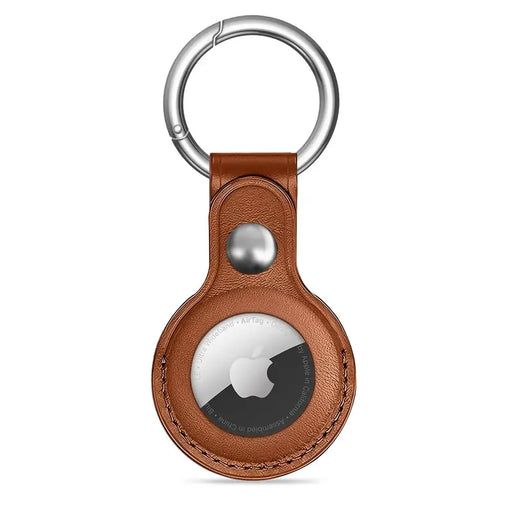 Калъф Tech-Protect NaturalFit за Apple AirTag 1/2 - кафяв