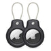 Калъф Tech-Protect Rough Vein 2-pack за Apple AirTag - черен
