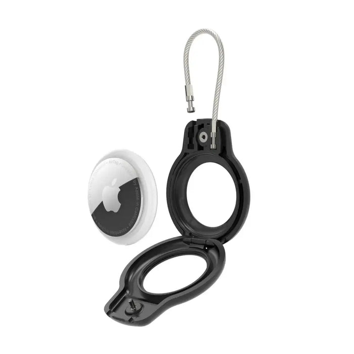 Калъф Tech-Protect Rough Vein 2-pack за Apple AirTag - черен