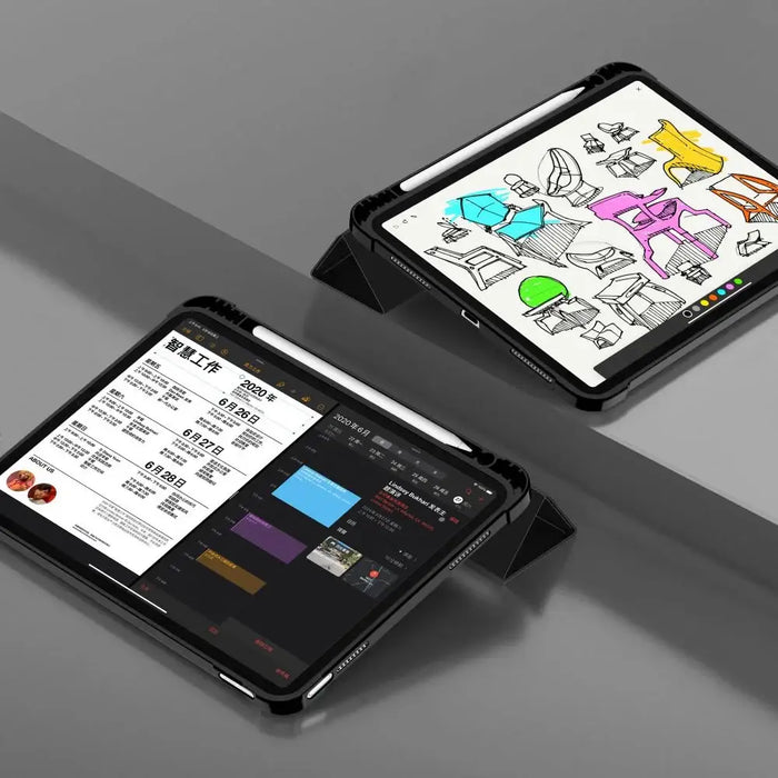 Калъф Tech-Protect SC Pen Origami за iPad 10 / 2022 - черен