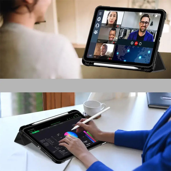 Калъф Tech-Protect SC Pen Origami за iPad 10 / 2022 - черен