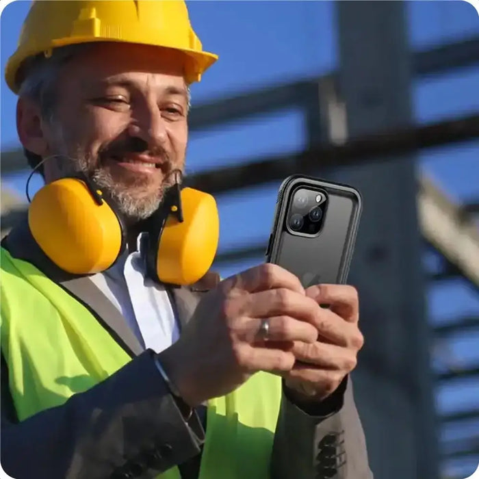 Калъф Tech-Protect ShellBox IP68 за iPhone 15 - черен