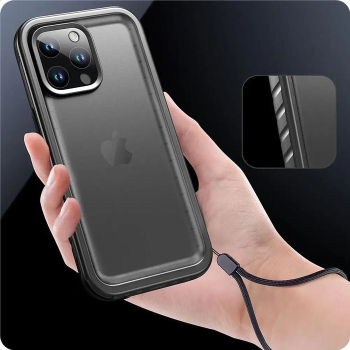Калъф Tech-Protect ShellBox IP68 за iPhone 15 - черен