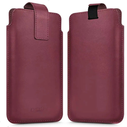 Калъф Tech-Protect SM65 за смартфони 6.0-6.9’’ - бордо