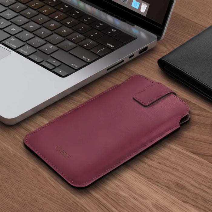 Калъф Tech-Protect SM65 за смартфони 6.0-6.9’’ - бордо