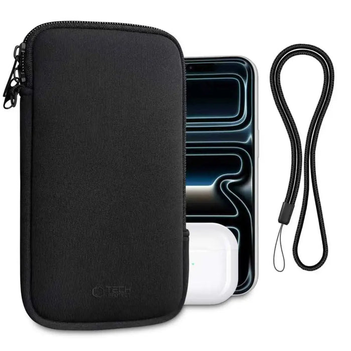 Калъф Tech-Protect SM70 за смартфони 6.0’’-7.2’’ - черен