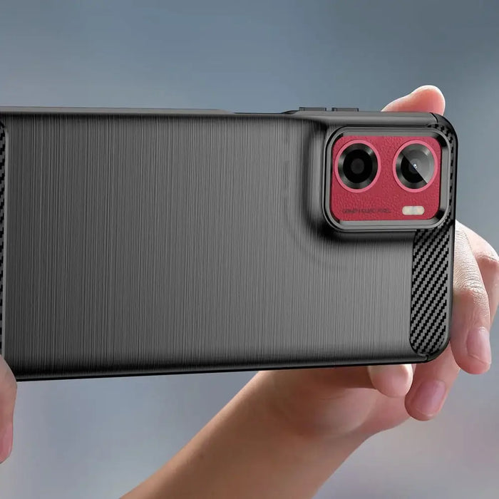 Калъф Tech-Protect TPUCarbon за Motorola Moto G05 / E15