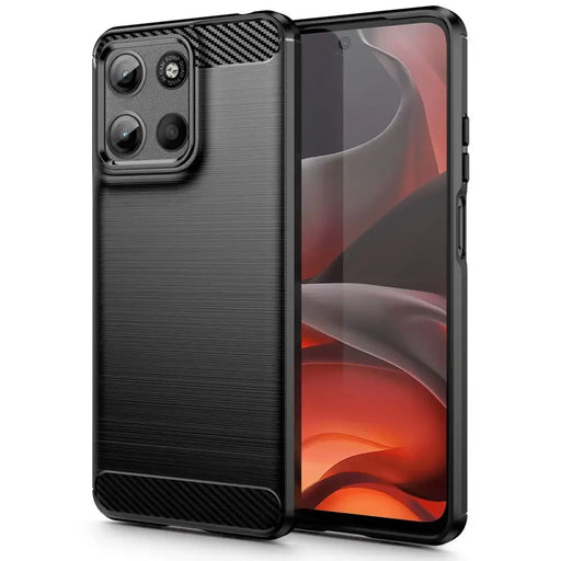 Калъф Tech-Protect TPUcarbon за Motorola Moto G15 / G15