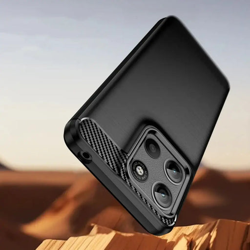 Калъф Tech-Protect TPUcarbon за Motorola Moto G15 / G15