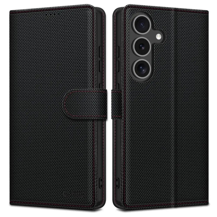 Калъф Tech-Protect Wallet RS за Samsung Galaxy S25 - черен