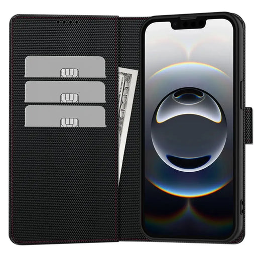 Калъф Tech-Protect Wallet RS за Samsung Galaxy S25 - черен