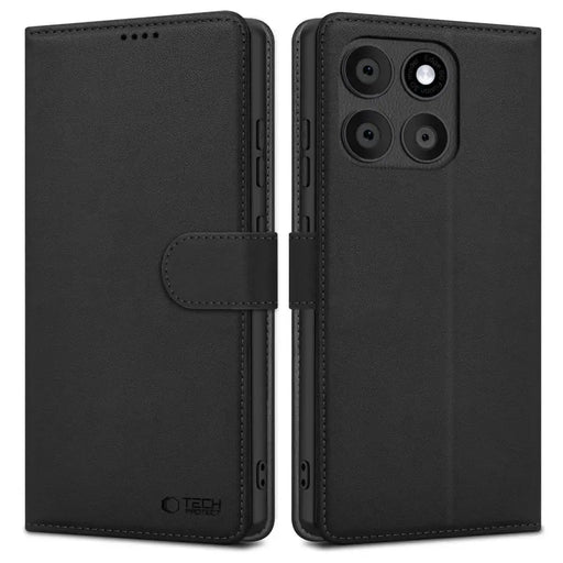Калъф Tech-Protect Wallet за Motorola Edge 60 Fusion - черен