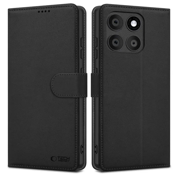 Калъф Tech-Protect Wallet за Motorola Edge 60 Fusion - черен