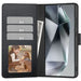 Калъф Tech-Protect Wallet за Samsung Galaxy S25 + - черен