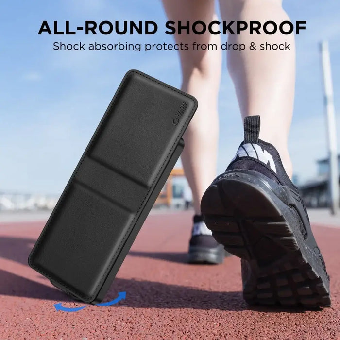 Калъф Tech-Protect Wallet за Samsung Galaxy Z Flip 7 - Черен