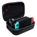 Калъф Trust GXT 1247 Hardshell Nintendo черен син червен