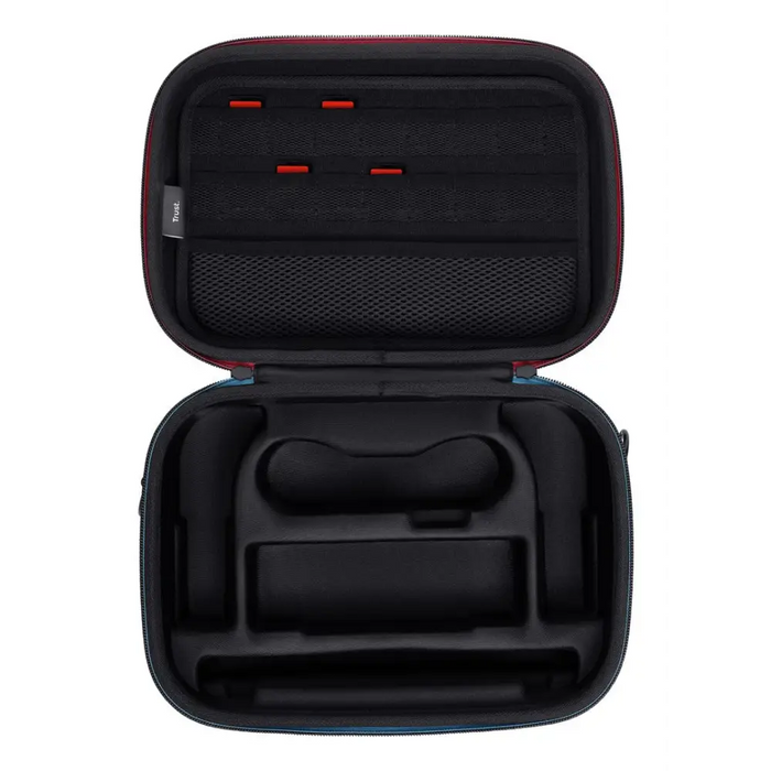 Калъф Trust GXT 1247 Hardshell Nintendo черен син червен