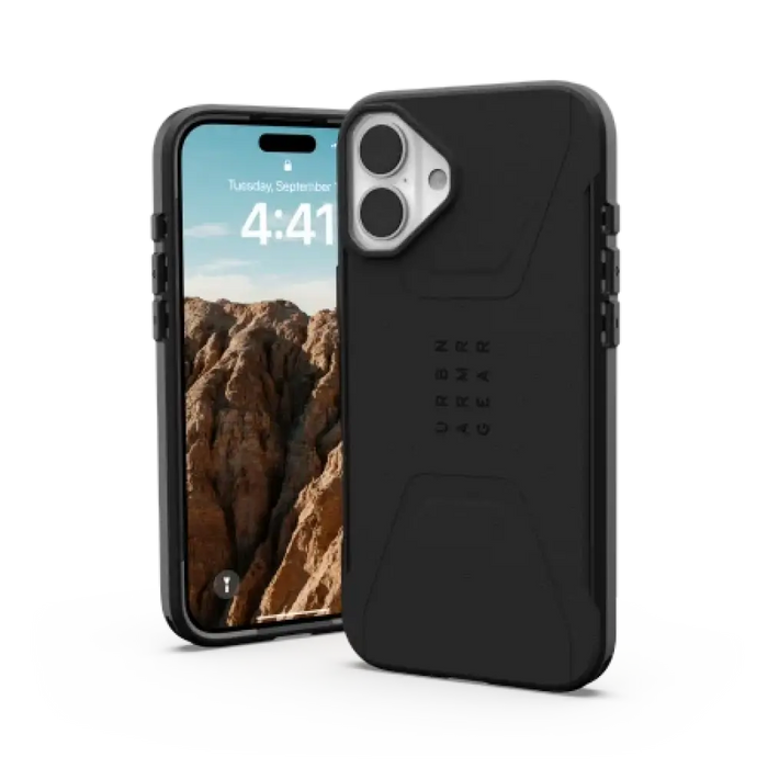Калъф UAG Civilian Magsafe за iPhone 16 Plus - черен