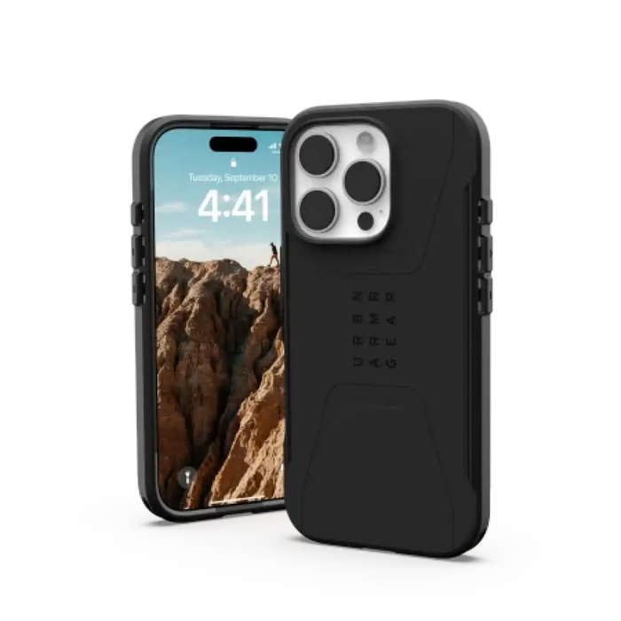 Калъф UAG Civilian Magsafe за iPhone 16 Pro - черен