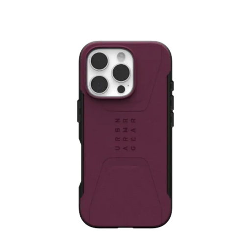 Калъф UAG Civilian Magsafe за iPhone 16 Pro - червен