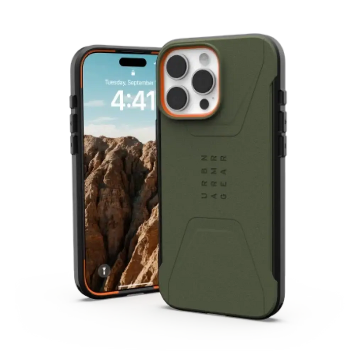 Калъф UAG Civilian Magsafe за iPhone 16 Pro Max - зелен