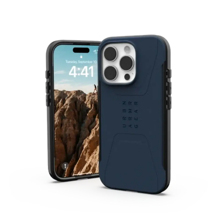 Калъф UAG Civilian Magsafe за iPhone 16 Pro - син