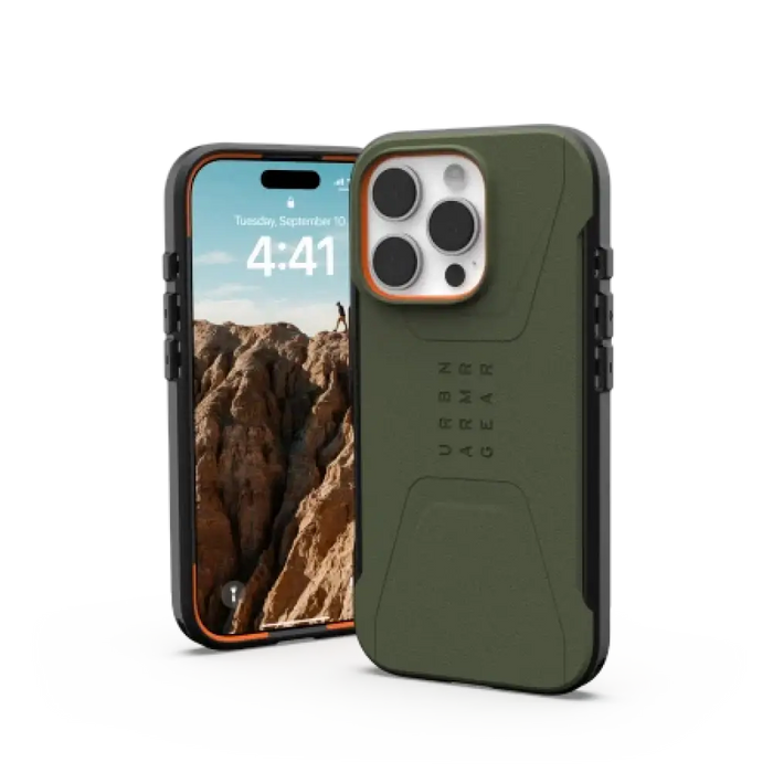 Калъф UAG Civilian Magsafe за iPhone 16 Pro - зелен