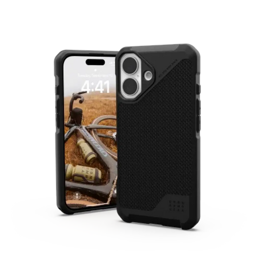 Калъф UAG Metropolis LT Magsafe за iPhone 16 - черен