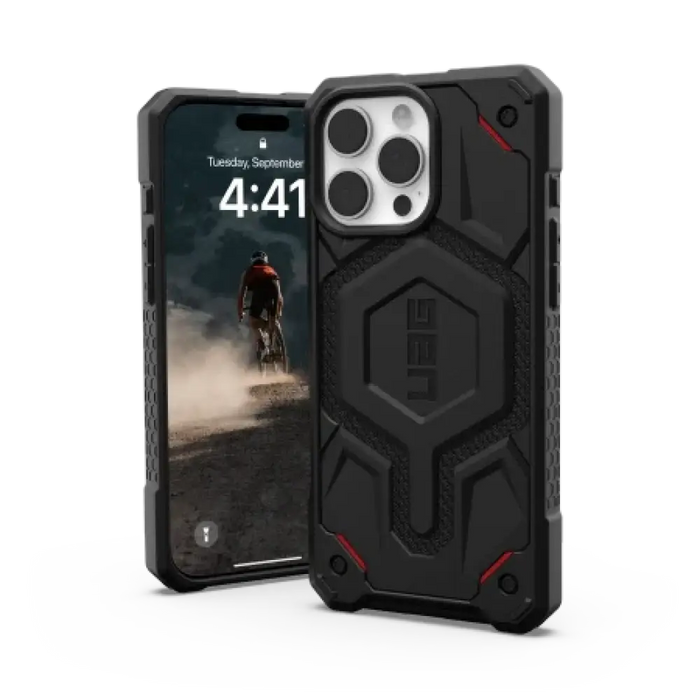 Калъф UAG Monarch Pro MagSafe за iPhone 16 Pro Max - черен