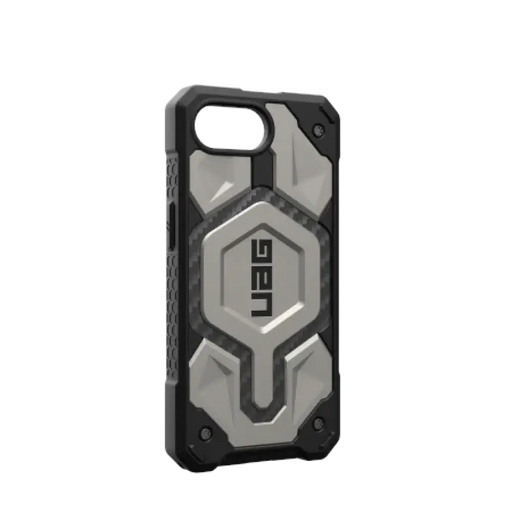 Калъф UAG Monarch Pro MagSafe за iPhone 16e - титаниев