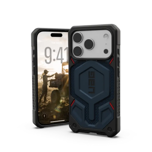 Калъф UAG Monarch Pro MagSafe за iPhone 17 Pro - тъмносин