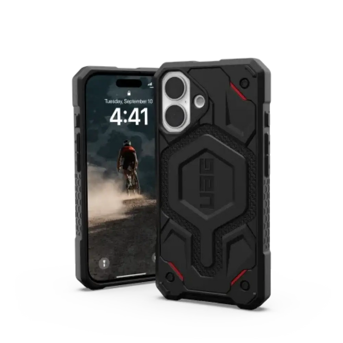 Калъф UAG Monarch Pro с Mag Safe за iPhone 16 - черен