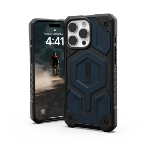 Калъф UAG Monarch Pro с MagSafe за iPhone 16 Pro Max - син