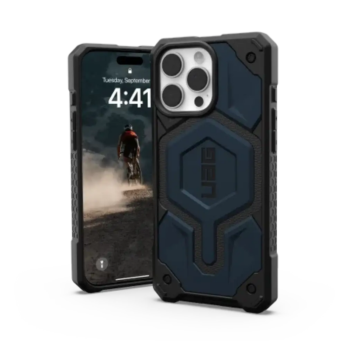 Калъф UAG Monarch Pro с MagSafe за iPhone 16 Pro Max - син