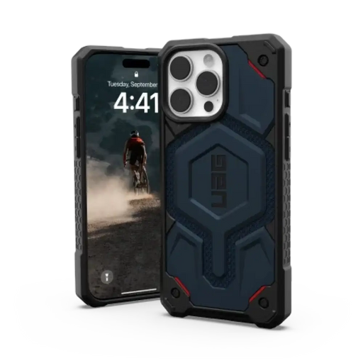 Калъф UAG Monarch Pro с MagSafe за iPhone 16 Pro Max - син