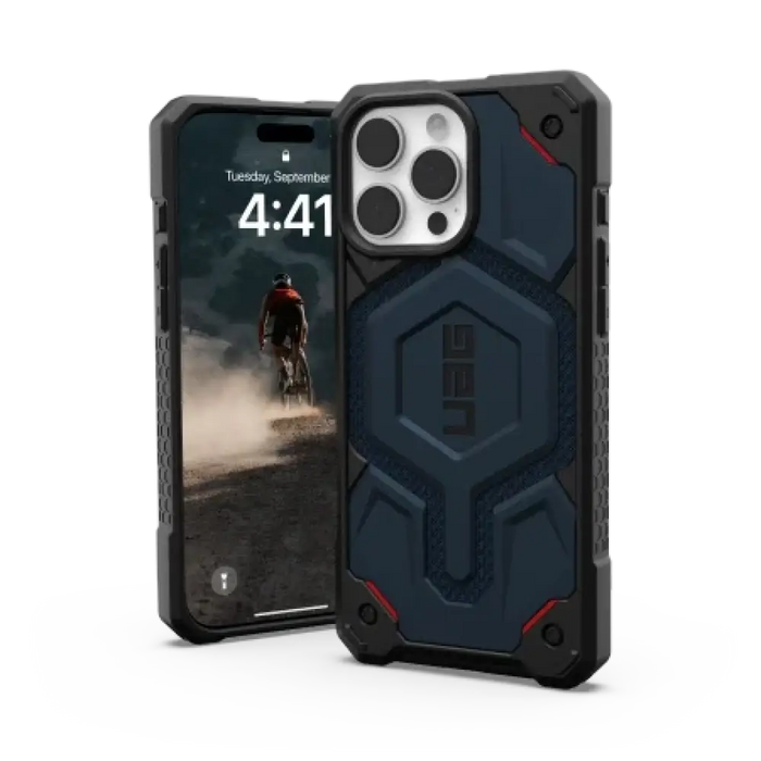 Калъф UAG Monarch Pro с MagSafe за iPhone 16 Pro Max - син