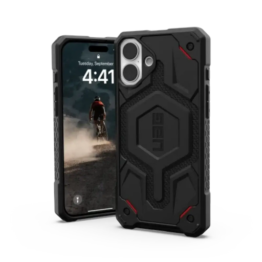 Калъф UAG Monarch Pro с MagSafe за iPhone 16 Plus - черен