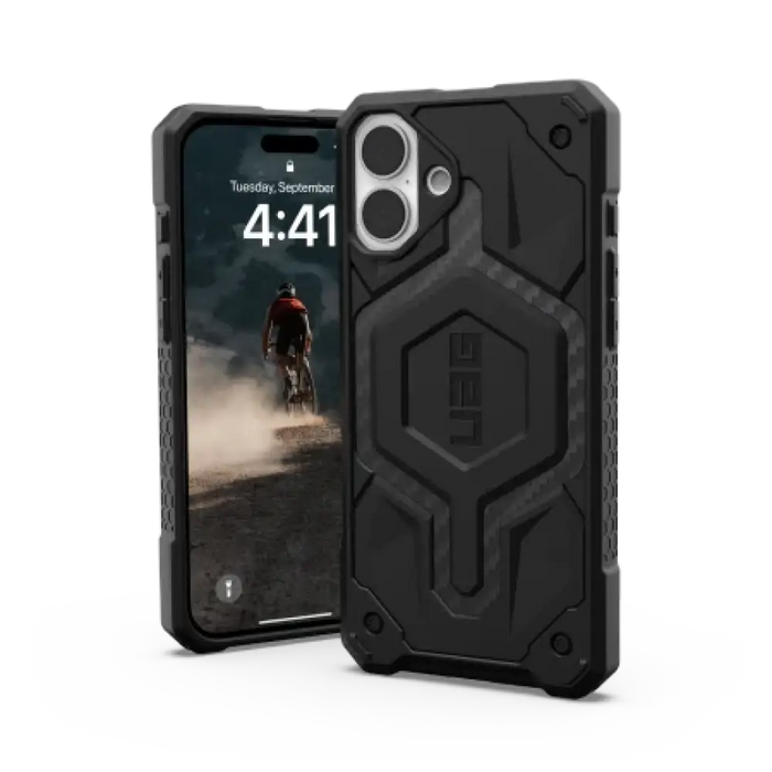 Калъф UAG Monarch Pro с MagSafe за iPhone 16 Plus - черен
