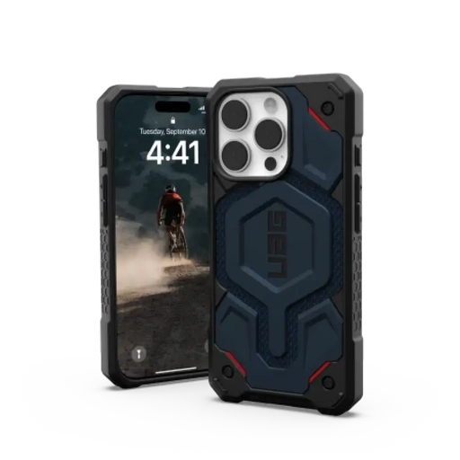 Калъф UAG Monarch Pro с MagSafe за iPhone 16 Pro - син