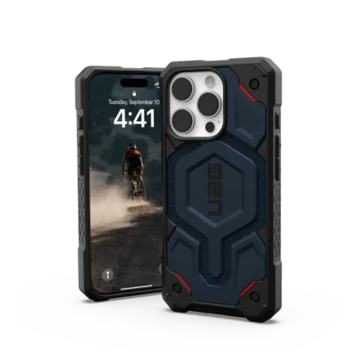 Калъф UAG Monarch Pro с MagSafe за iPhone 16 Pro - син