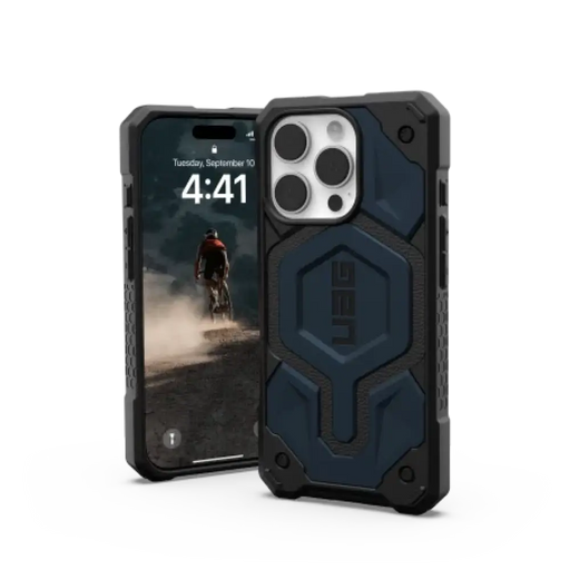 Калъф UAG Monarch Pro с MagSafe за iPhone 16 Pro - син