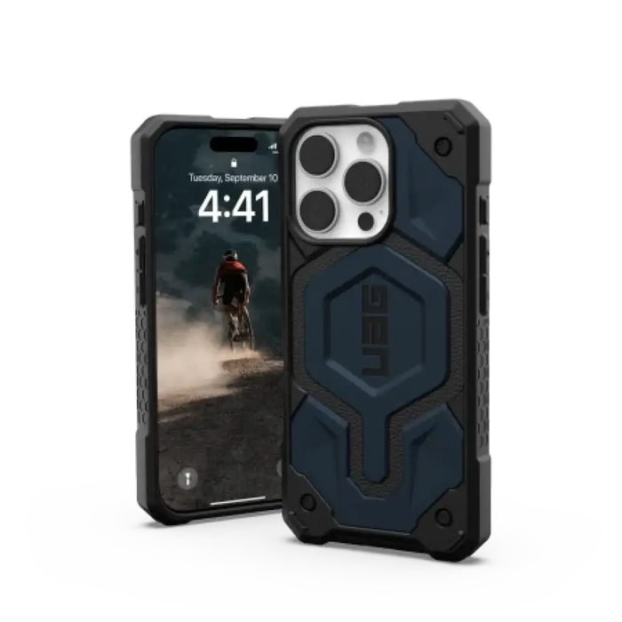 Калъф UAG Monarch Pro с MagSafe за iPhone 16 Pro - син