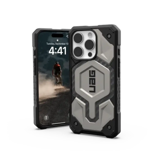 Калъф UAG Monarch Pro с MagSafe за iPhone 16 Pro - титан