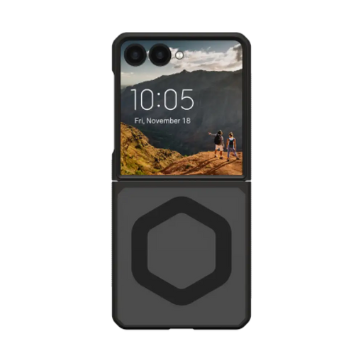 Калъф UAG Mouve с MagSafe за Samsung Galaxy Z Flip 7 - черен