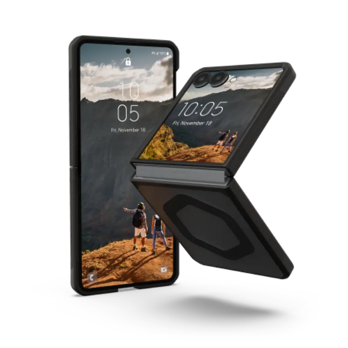 Калъф UAG Mouve с MagSafe за Samsung Galaxy Z Flip 7 - черен